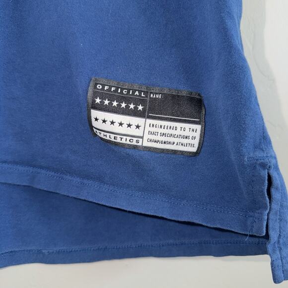 The Nike Tee Men’s Nike Air Cotton T-Shirt Dark Blue Sz XXL Premium Finish - Picture 5 of 8